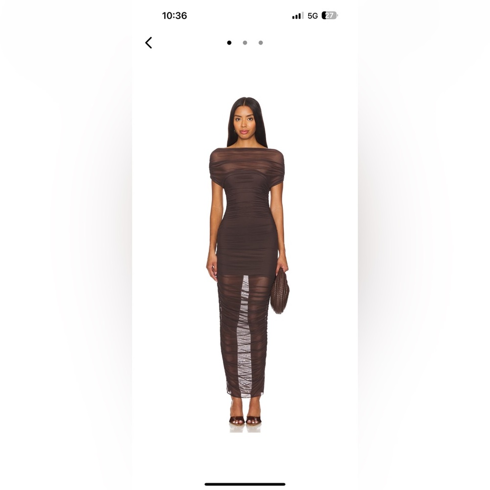Seroya like new dress in brown